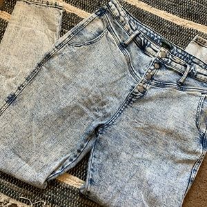 Wild Fable High Rise Acid Wash Jeans